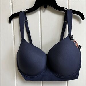 Nautica Intimates Women's Blue Full Coverage Underwire EveryDay Bra 40DD NEW